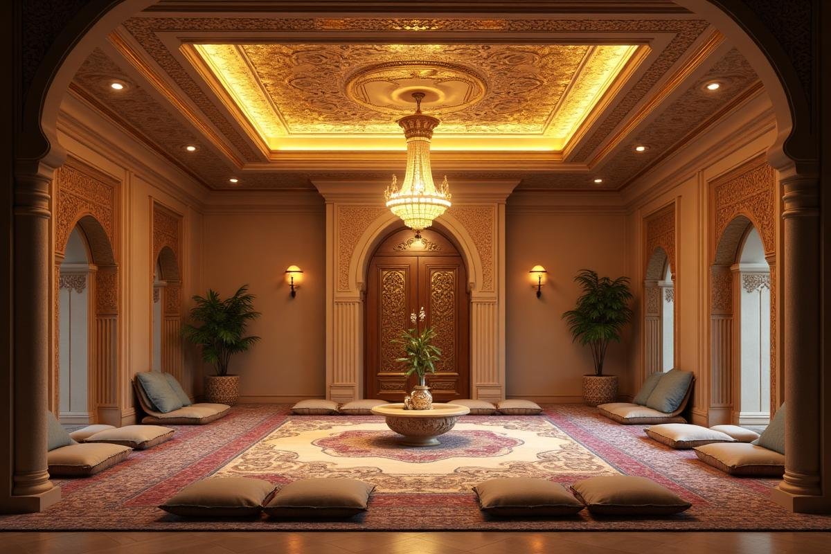 تصميم جبس بورد فخم لمجلس عربي تقليدي في مكة