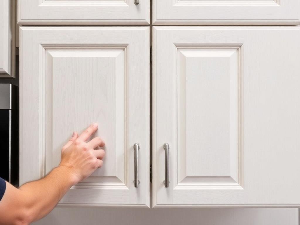 إصلاح أبواب خزائن المطبخ