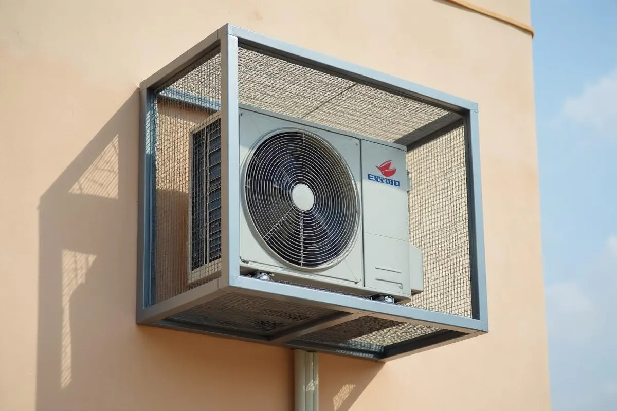 صناديق وشبك حماية المكيفات الخارجية (AC Protection Boxes)