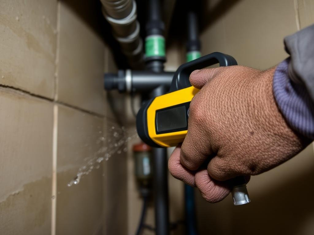 كشف تسربات المياه بالأجهزة الحديثة