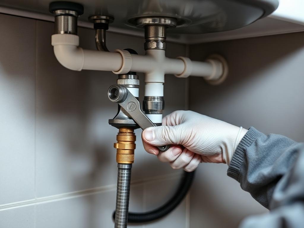 صيانة أحواض المطبخ والحمام