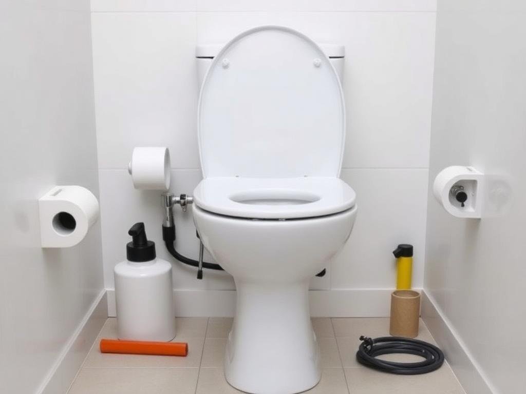 إصلاح مشاكل المراحيض والشطافات