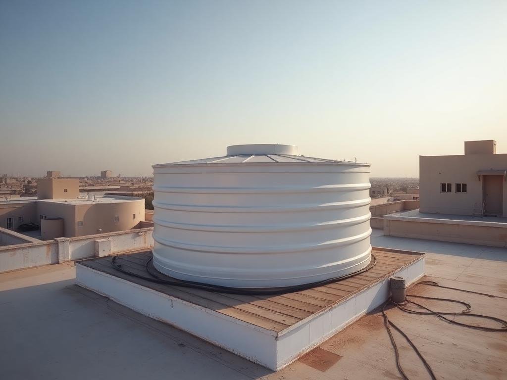 خزان مياه معزول بالكامل