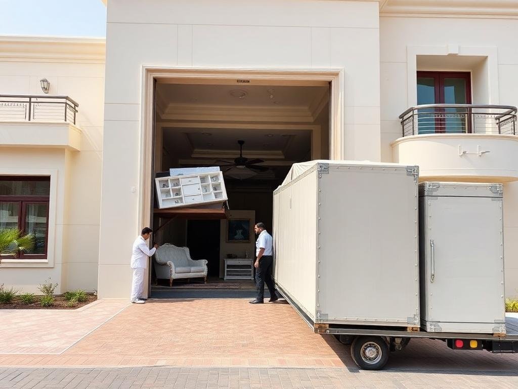 نقل عفش الفلل والقصور في مكة