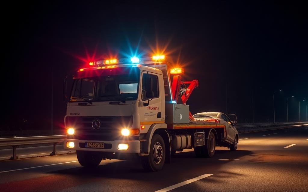 خدمة سطحة مكة الليلية 24 ساعة