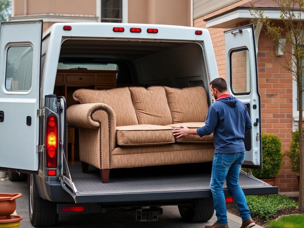 خدمة استلام الأثاث من المنزل