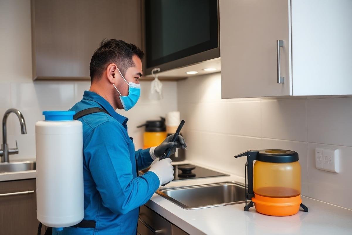 مكافحة الصراصير في المطابخ التجارية والمنزلية