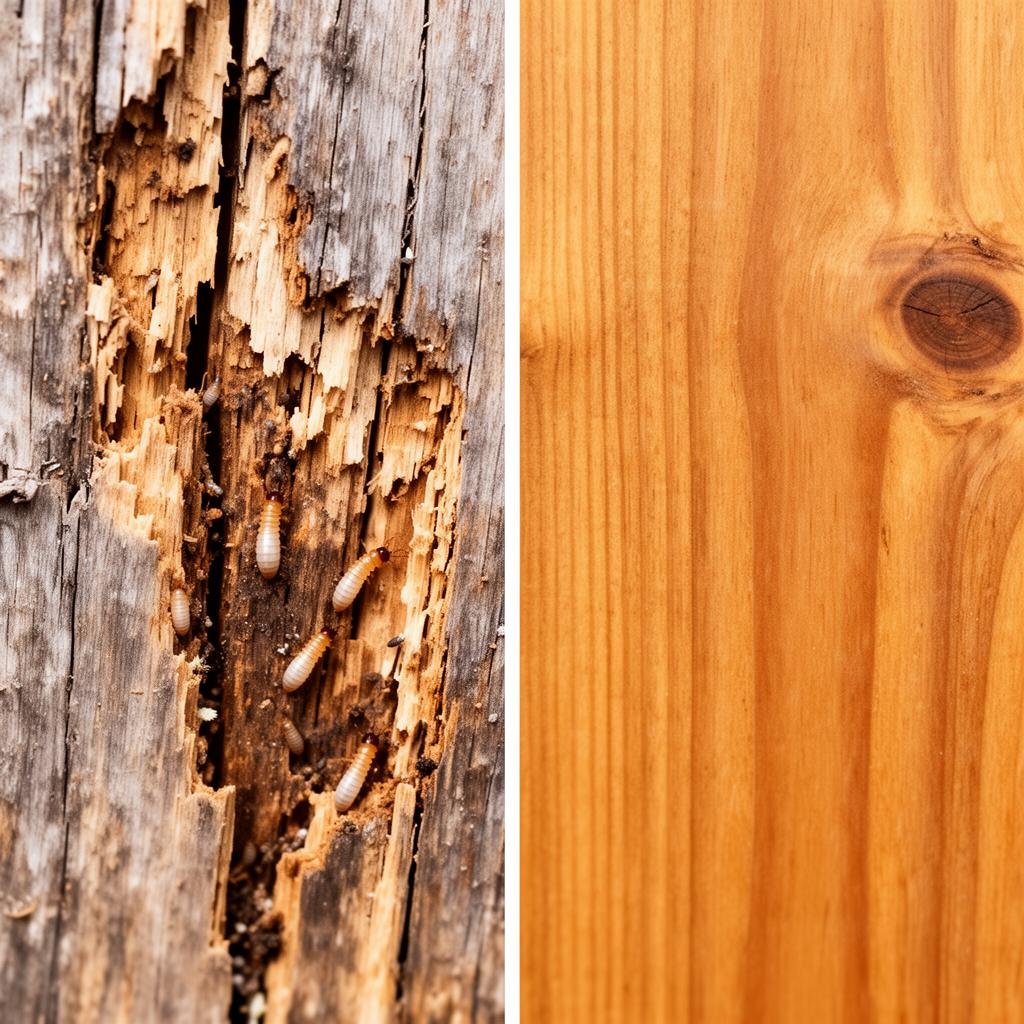 نتائج القضاء على النمل الأبيض من شركة خبراء مكة