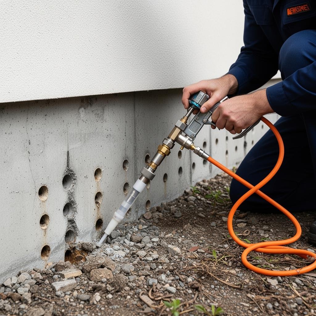 معالجة الأساسات ضد النمل الأبيض قبل البناء - خبراء مكة