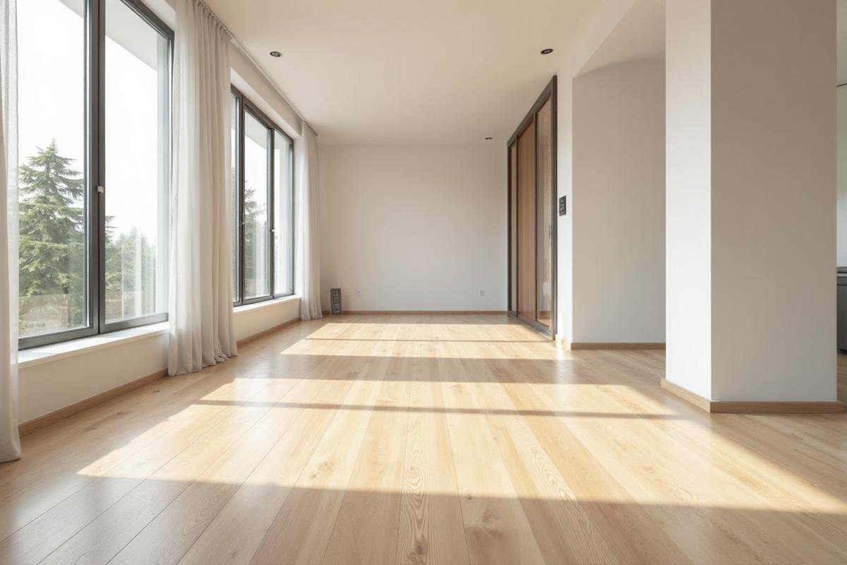 تركيب باركيه HDF في شقة بمكة