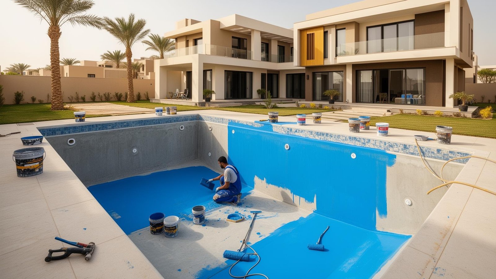 صورة خدمة عزل مسابح في مكة المكرمة